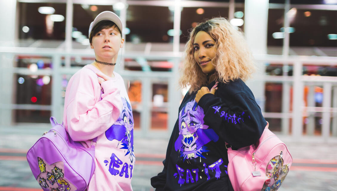 Photo of my holographic Splatoon stickers